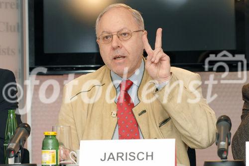 Pressegespräch der österr.Lungenunion. 
Foto: Univ.-Prof.Dr.Reinhart Jarisch (Vors. des Komitees f. Klinische Allergologie der ÖGAI)
©fotodienst/Nadine Bargad