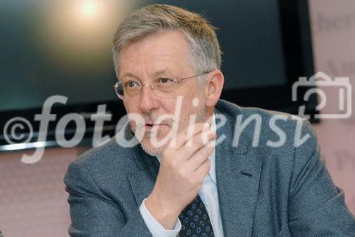 Pressegespräch der österr.Lungenunion. 
Prim.Dr.Norbert Vetter (Leiter der 2.int. Lungenabteilung, Otto Wagner Spital)
©fotodienst/Nadine Bargad