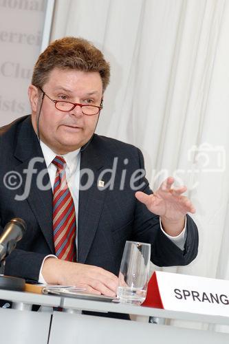 Pressegespräch der österr.Lungenunion. 
Otto Spranger (Sprecher der österr.Lungenunion)
©fotodienst/Nadine Bargad