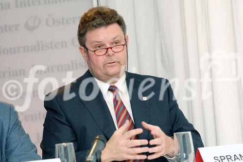 Pressegespräch der österr.Lungenunion. 
Otto Spranger (Sprecher der österr.Lungenunion)
©fotodienst/Nadine Bargad