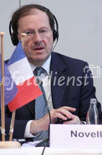 Hervé Novelli (Staatssekretär im französischen Wirtschaftsministerium). (C)Fotodienst/Markus Mirschel