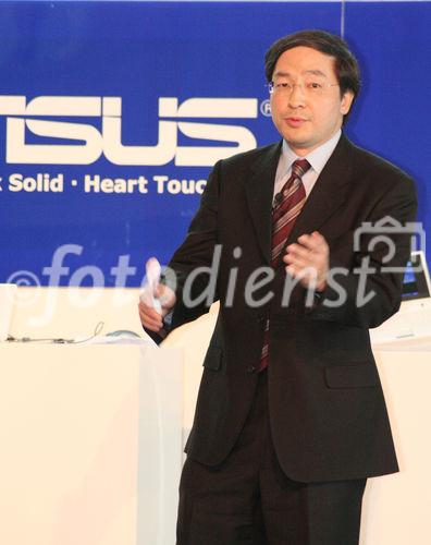 Eric Chen (General Manager Europe and CEO of ASUS Deutschland). (C)Fotodienst/Markus Mirschel