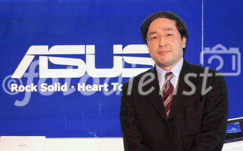 Eric Chen (General Manager Europe and CEO of ASUS Deutschland). (C)Fotodienst/Markus Mirschel