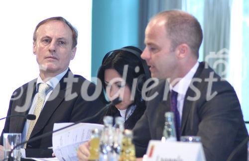 Michael T. Hofer (Pressesprecher der Messe Berlin); Frau Magaly Toribio (Vizetourismusministerin der Dominikanischen Republik); Dr. Christian Göke (Geschäftsführer der Messe Berlin). (C)Fotodienst/Markus Mirschel