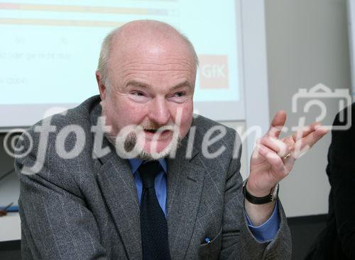 (C) fotodienst/Anna Rauchenberger - Wien 29.02.2008  - GfK Austria - Politikforschung: Geschichte im Spiegel der Forschungsergebnisse von GfK Austria. FOTO: Univ.-Doz. Dr. Peter A. Ulram.