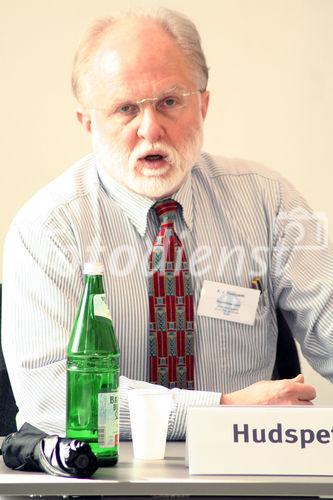 Prof. James A. Hudspeth (Experte zur Neurophysik des Gehörs,
The Rockefeller University New York, Laboratory of Sensory Neuroscience). (C)Fotodienst/Markus Mirschel