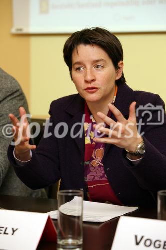 (C) fotodienst/Anna Rauchenberger - Wien 20.02.2008  - Chronisch entzündliche Darmerkrankungen (CED): Ohne frühzeitige Diagnose keine optimale Therapie. FOTO: Mag. Sonja Wehsely (Gesundheitsstadträtin).