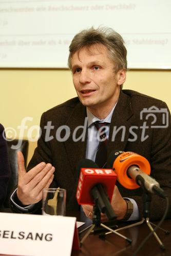 (C) fotodienst/Anna Rauchenberger - Wien 20.02.2008  - Chronisch entzündliche Darmerkrankungen (CED): Ohne frühzeitige Diagnose keine optimale Therapie. FOTO: Univ.-Prof. DI Dr. Harald Vogelsang (Medizinische Universität Wien)