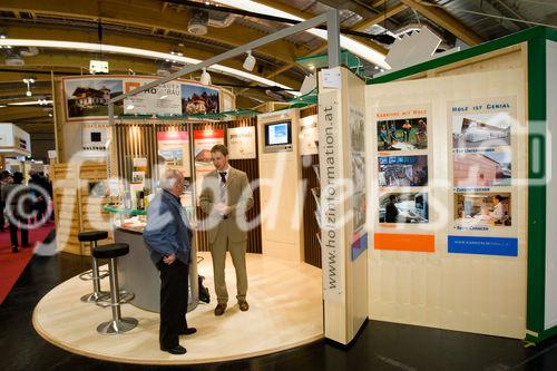 Bauen + Wohnen Salzburg; Int. Messe für Bauen, Wohnen und Energiesparen im Messezentrum Salzburg; 2008-02-14. (C) fotodienst/Chris Hofer