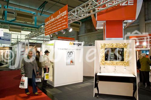 Bauen + Wohnen Salzburg; Int. Messe für Bauen, Wohnen und Energiesparen im Messezentrum Salzburg; 2008-02-14. (C) fotodienst/Chris Hofer