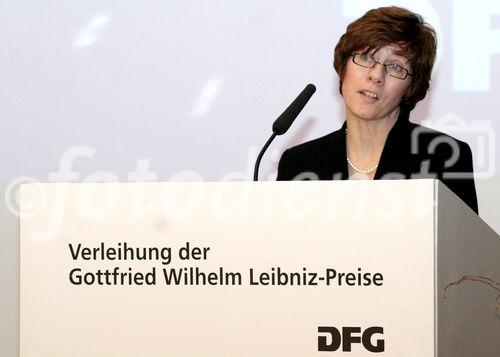 Annegret Kramp-Karrenbauer (Präsidentin  der Ständigen Konferenz der Kultusminister der Länder in der Bundesrepublik Deutschland, Ministerin für Bildung, Familie, Frauen und Kultur des Saarlandes).
(C)Fotodienst/Markus Mirschel