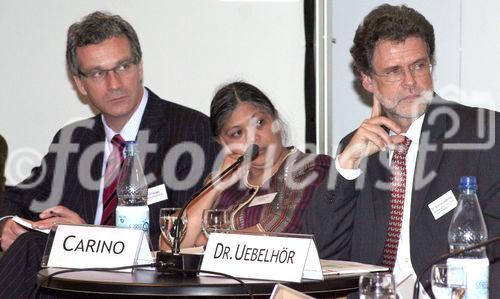 Tim Hodges (ABS Working Group CBD); Joji Carino (TEBTEBBA); Dr. Konrad Uebelhör (Koodinator Umsetzung der Biodiversitätskonventionen, GTZ)
(C)Fotodienst/Markus Mirschel