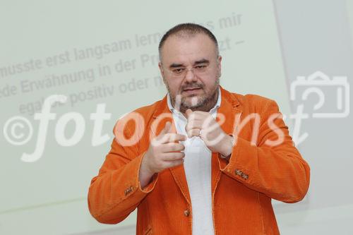 Das Pressetext Seminar - Erfolgsfaktoren für Präsenz in Medien und Öffentlichkeit.
Referent: Alois Gmeiner 
©fotodienst/Nadine Bargad