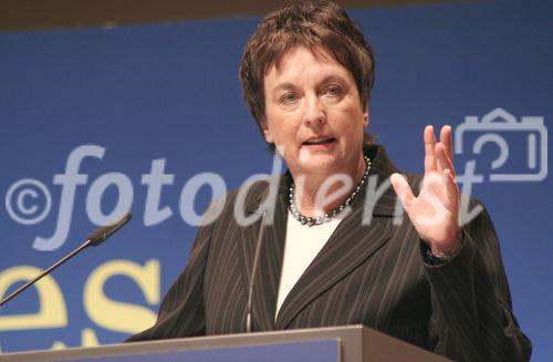 Konzepte der grenzüberschreitenden polizeilichen Zusammenarbeit. FOTO: Brigitte Zypries, Justizministerin. (C) Fotodienst/Markus Mirschel