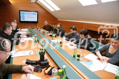 (C) fotodienst/Anna Rauchenberger - Wien 29.01.2008  - Großes journalistisches Interesse bei der Sanochemia - Bilanzpressekonferenz. 