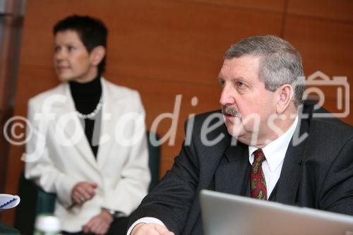 (C) fotodienst/Anna Rauchenberger - Wien 29.01.2008  - Sanochemia - Bilanzpressekonferenz. FOTO: Dir. Herbert Frantsits (Sanochemia, Vorstandssprecher / Vorstand für Finanzen und EDV)