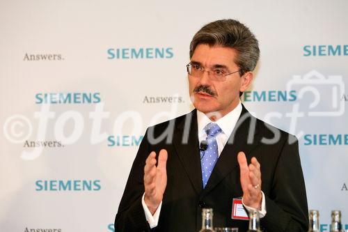 Joe Kaeser Mitglied des Vorstands der Siemens AG
