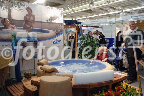 Die Messe für Bauen, Wohnen und Freizeit im Kleingarten.
©fotodienst/Nadine Bargad