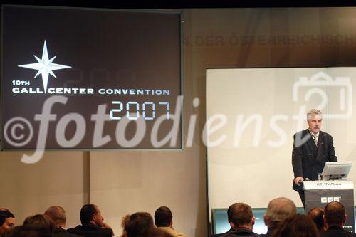Das Top-Event der Customer Care Welt feiert Jubiläum. Foto: DR. HANS JÖRG SCHELLING?Vizepräsident der Wirtschaftskammer Österreich©fotodienst/Nadine Bargad