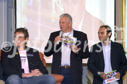 Pressekonferenz des Bundeskanzleramts zum Tag des Sports 2007                                 