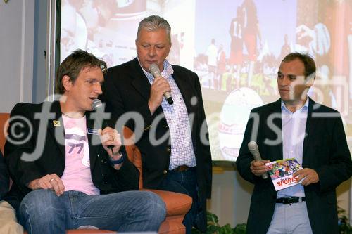 Pressekonferenz des Bundeskanzleramts zum Tag des Sports 2007                                 