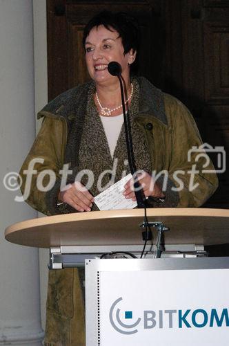 Bitkom Sommerfest 2007, Hamburger Bahnhof, Berlin,
Bundesjustizministerin Brigitte Zypries (SPD)