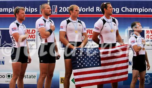 Men`s Coxed Four Weltmeister (USA)