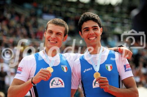 Weltmeister (ITA) A. Caianiello und
A. Dell`Aquila  