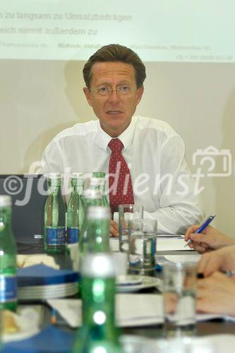 (C) Fotodienst/Patrick Krajnc - Wien 17.07.2007 - Pressegespräch: Die Chancen der östrreichischen Umweltindustrie. FOTO: Dr.Roland Falb                             