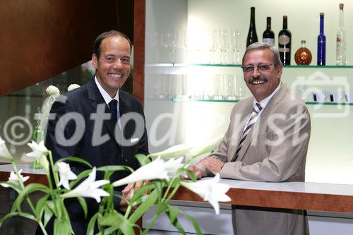 Geschäftsleitung von Ertrag und Sicherheit Investmentfondsberatung Ges.m.b.H. Manfred Zettl und Leo Krauthaufer.(C)Fotodienst/Christian Promitzer