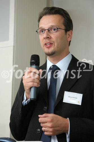 (C) Fotodienst/Anna Rauchenberger - Wien 13.06.2007 - GfK ConsumerScan Retail Day: Der österreichische Einzelhandel: Gestern ? Heute ? Morgen. FOTO: Mag. Marcus Jurman, Senior Marketing Consultant GfK Austria.