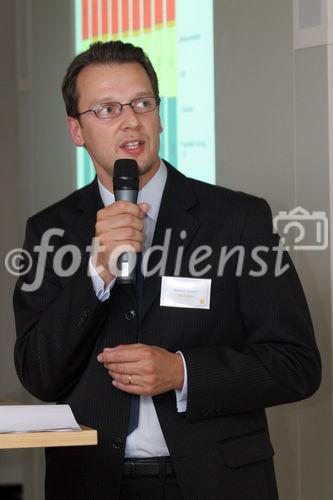 (C) Fotodienst/Anna Rauchenberger - Wien 13.06.2007 - GfK ConsumerScan Retail Day: Der österreichische Einzelhandel: Gestern ? Heute ? Morgen. FOTO: Mag. Marcus Jurman, Senior Marketing Consultant GfK Austria.