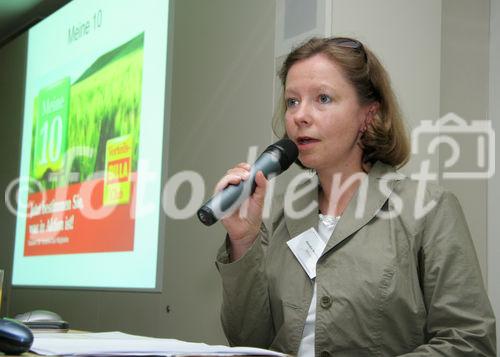 (C) Fotodienst/Anna Rauchenberger - Wien 13.06.2007 - GfK ConsumerScan Retail Day: Der österreichische Einzelhandel: Gestern ? Heute ? Morgen. FOTO: Mag. Kerstin Neumayer, Prok. Leitung Marketing Billa AG.