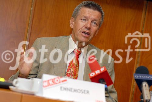 Pressekonferenz - Fachverband Hotellerie der WKÖ: Aktuelle Tourismussituation - Foto: Dr. Klaus Ennemoser (Obmann - Fachverband Hotellerie).