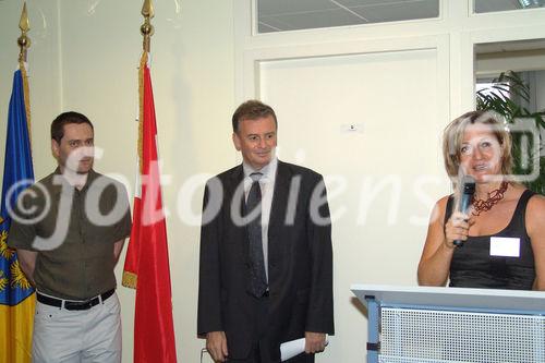 Sommerempfang und Vernissage anlässlich des erfolgreichen Abschlusses der österreichischen Ratspräsidentschaft 2006 in den Räumlichkkeiten des Verbindungsbüros des Landes Oberösterreich