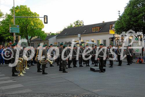 (C) fotodienst/Walter Vymyslicky - Gänserndorf, 19.05.2006 - FOTO.: Die Militärmusik Niederösterreich
