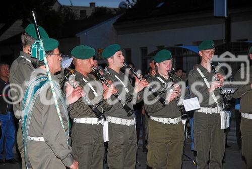 (C) fotodienst/Walter Vymyslicky - Gänserndorf, 19.05.2006 - FOTO.: Die Militärmusik Niederösterreich