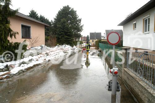 (C) fotodienst/Walter Vymyslicky - Dürnkrut 05.04.2006 - FOTO.: Ein Drittel der Ortschaft Dürnkrut wurde überflutet