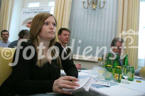 (C) fotodienst/Anna Rauchenberger - Wien 14.03.2006 - Drei Thermen präsentieren eine österreichisch-italienische Tourismuskooperation 