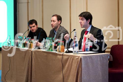 Munich, Nov 16-17 2010. Plug-In Electric Vehicle Infrastructure Conference. Michael Weltin, Strategy & Business Development, E-Mobility, E-ON; Gido Brouns, Risk Manager, Enexis; Cristiano Marantes, Low Carbon Networks Development Manager, UK Power Networks