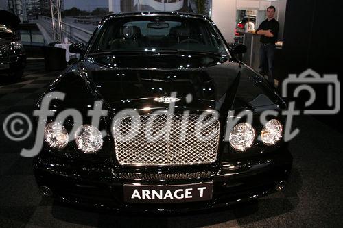 Reed Exhibitions Messe Wien - Vienna Autoshow 2006. Bild: Bentley Arnage T. Foto: Anna Rauchenberger, am 11.01.2006