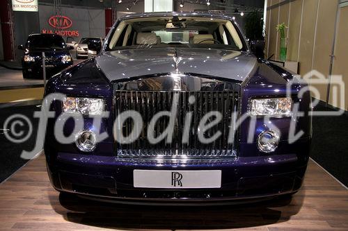 Reed Exhibitions Messe Wien - Vienna Autoshow 2006. Bild: Rolls-Royce. Foto: Anna Rauchenberger, am 11.01.2006