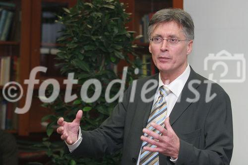 Feierliche Eröffnung der Epilepsie Monitoring Unit am AKH Wien. Bild: Univ. Prof. Dr. Reinhard Krepler (Direktor der Teilunternehmung AKH Wien). Foto: Anna Rauchenberger