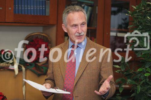 Feierliche Eröffnung der Epilepsie Monitoring Unit am AKH Wien. Bild: Univ. Prof. Dr. Radvan Urbanek (Leiter der Klinischen Abteilung für Allgemeine Pädiatrie). Foto: Anna Rauchenberger