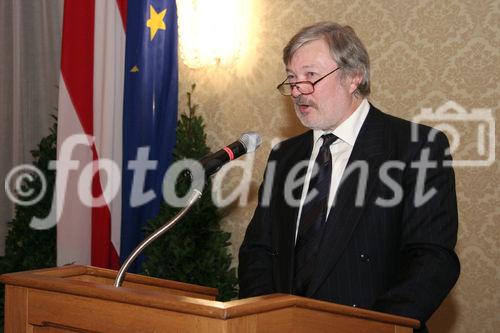 Stadt Wien: Auch heuer wurde wieder der Gesundheitspreis verliehen. Bild: Dr. Peter Lüftenegger (Wiener Arbeitsgemeinschaft für Gesundheitsförderung). Foto: Anna Rauchenberger