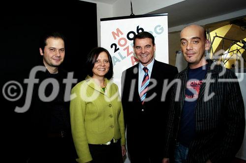 Kontracom - Pressekonferenz
Max Hollein, Inga Horny, LHStv. Othmar Raus, Tomas Zierhofer-Kin
Foto: Manfred Siebinger
