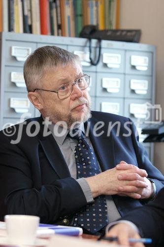 EU-Budget: Kohäsionspolitik. Bild: Bengt O. Karlsson (unabhängiger Forscher in Wien). Foto: Anna Rauchenberger