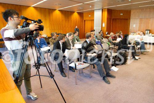 (C)fotodienst/Anna Rauchenberger Wien, 27.10.2010 –  Anlässich der 8. Österreichischen Photovoltaik Tagung fand heute in der Wirtschaftskammer Österreich eine Pressekonferenz statt, wo neue Ansätze der Forschung sowie der Einführung in den Markt präsentiert wurden.