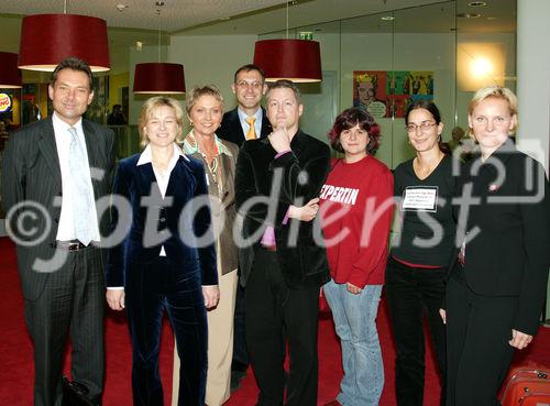 Günther Barnet, BZÖ Wien, David Ellensohn, Die Grünen Wien, Sonja Grusch, SLP, Sandra Frauenberger, SPÖ Wien,
DDr. Eduard Schock, FPÖ Wien