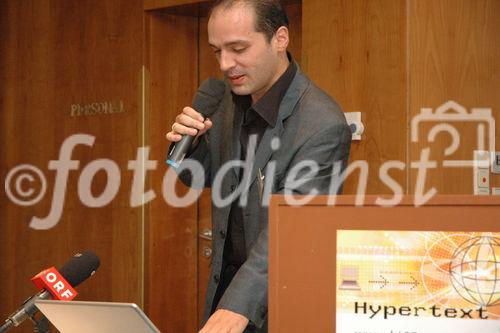 Dr. Manolis Tzagarakis (Programmvorsitzender ACM 05, Computer Technologies Institute Griechenland)